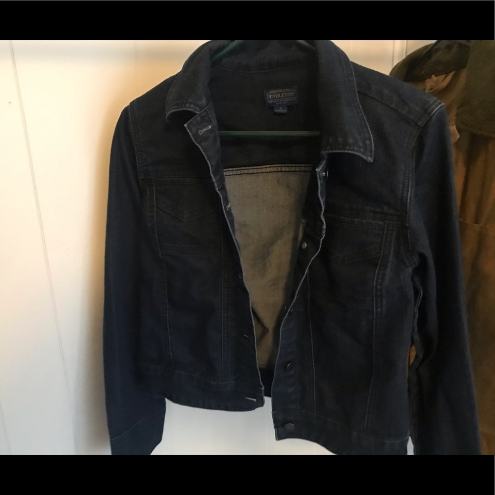 Pendleton light weight denim jacket